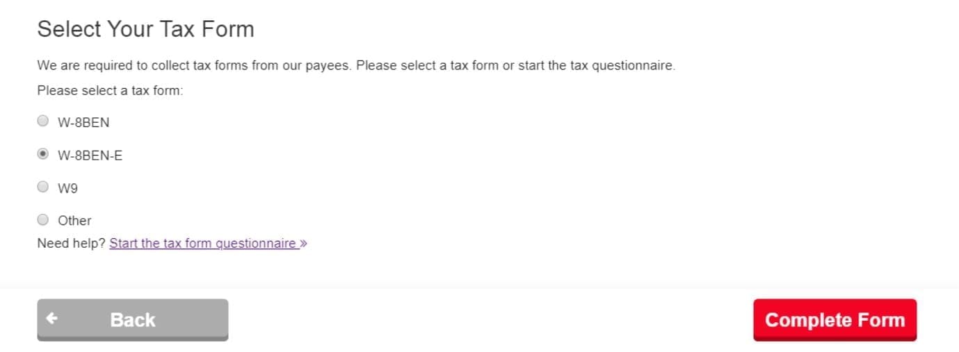 Tax Form distrokid